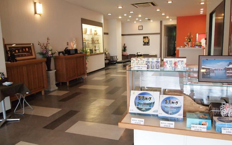 フロントデスク 写真