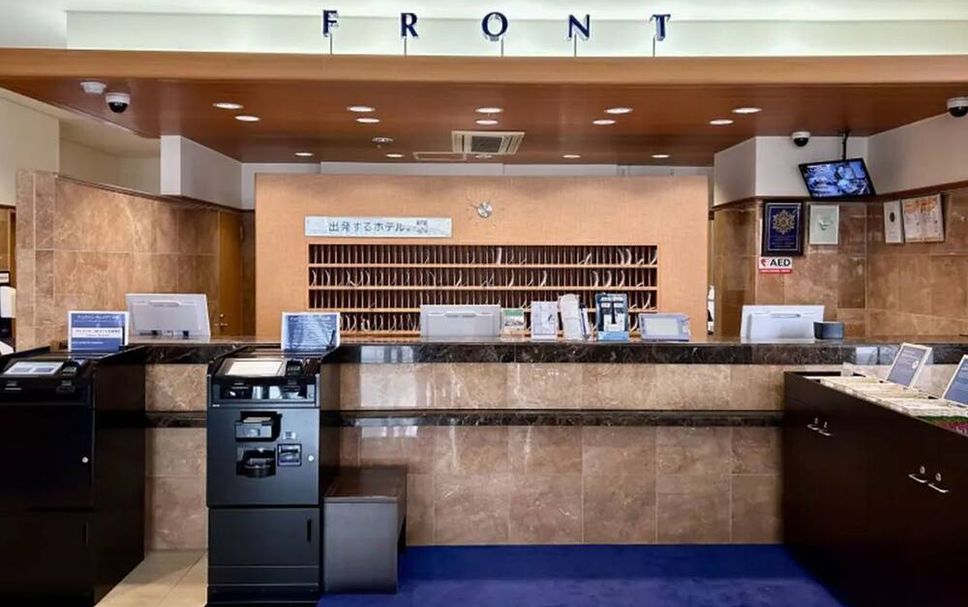 フロントデスク 写真