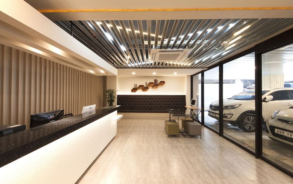 フロントデスク 写真