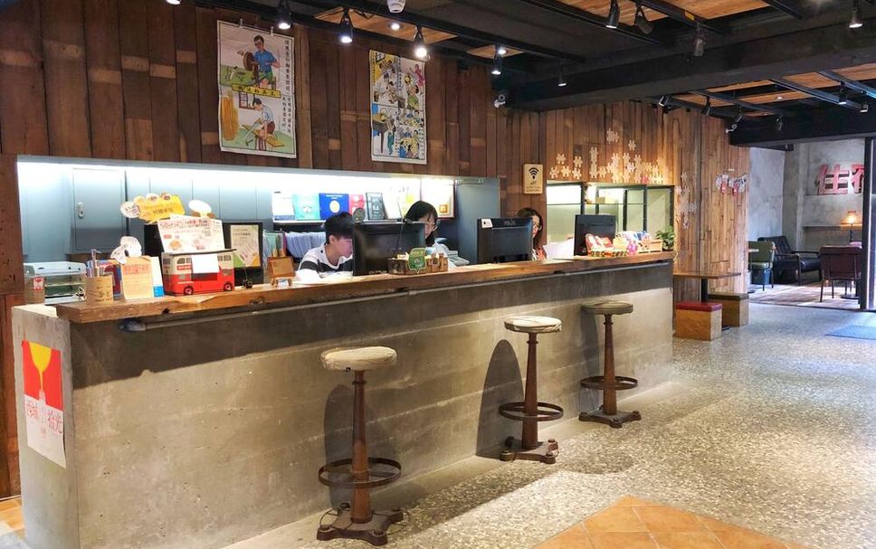 フロントデスク 写真