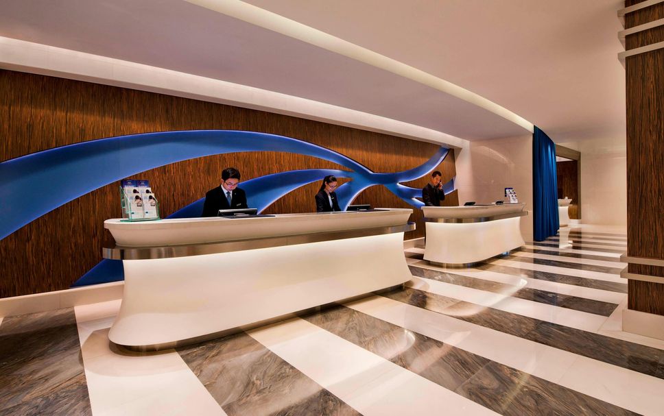 フロントデスク 写真