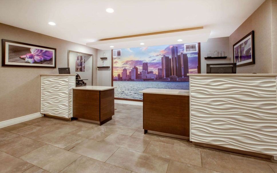 フロントデスク 写真