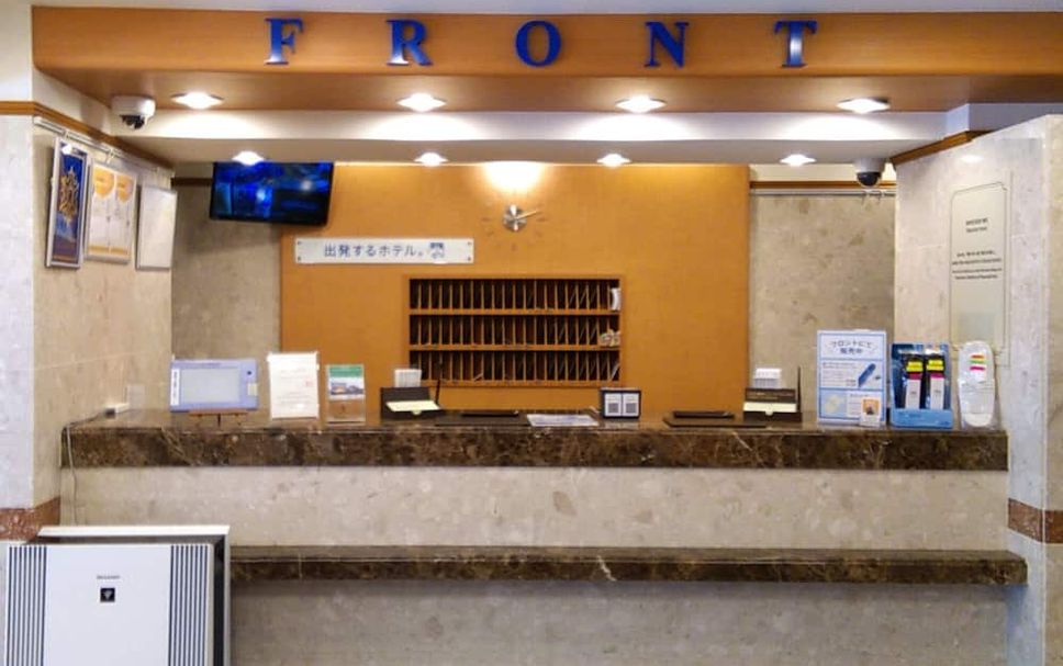 フロントデスク 写真