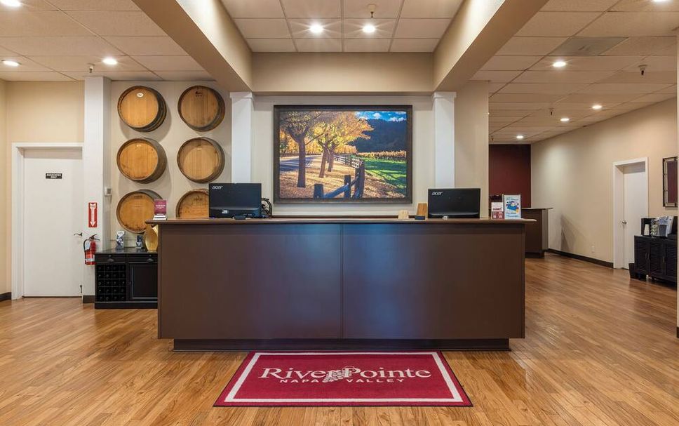 フロントデスク 写真