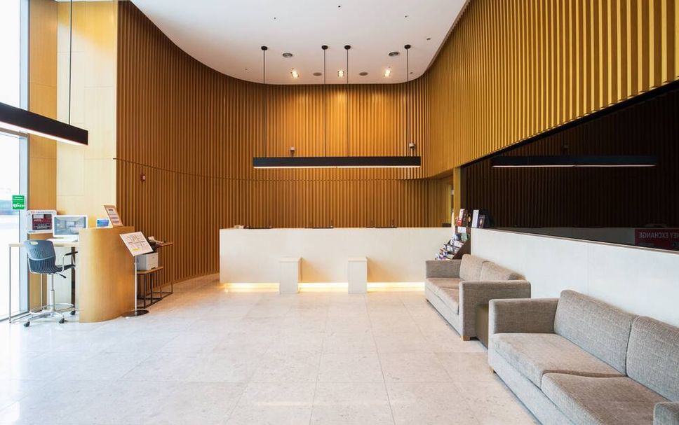 フロントデスク 写真