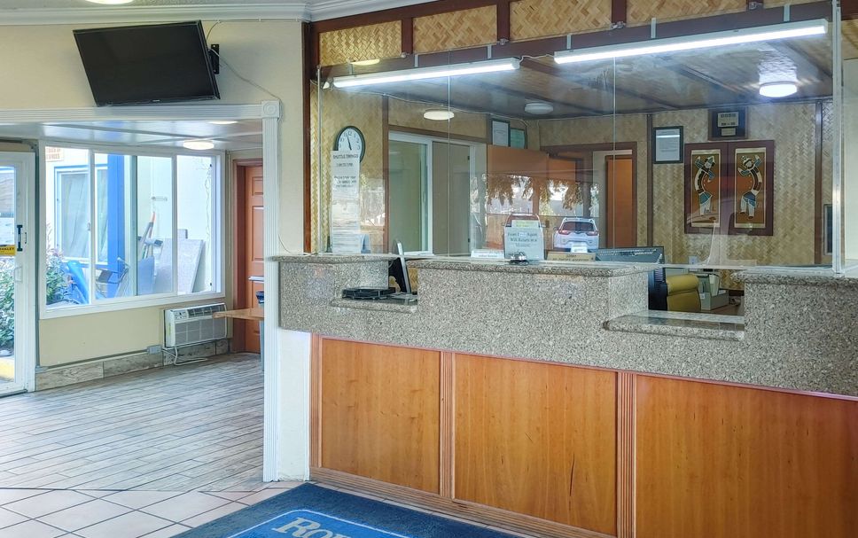 フロントデスク 写真