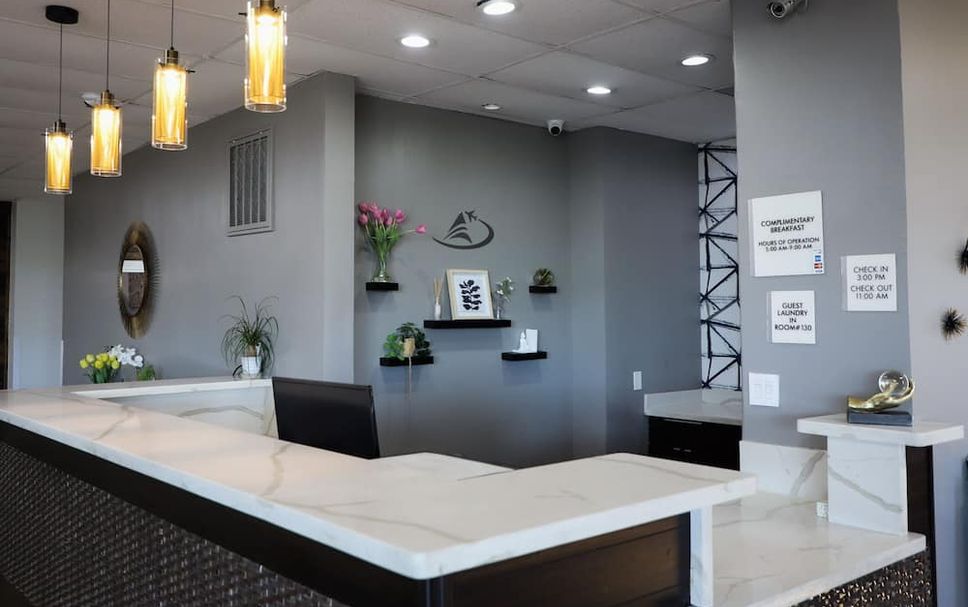 フロントデスク 写真