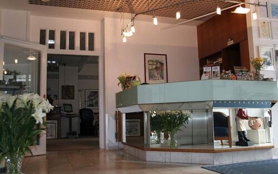 フロントデスク 写真