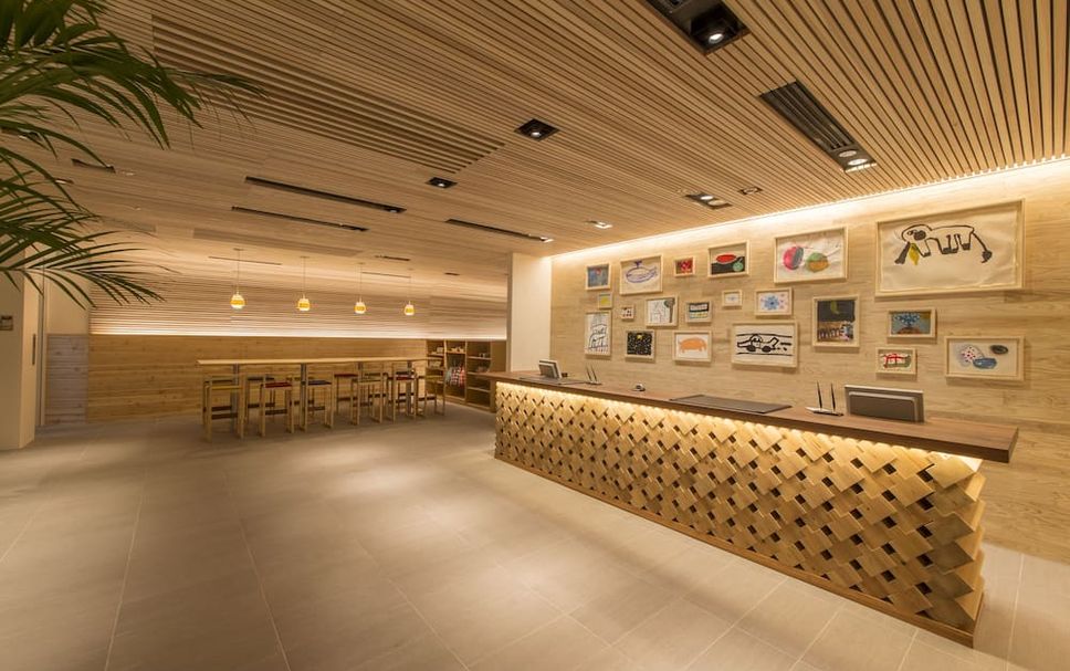 フロントデスク 写真