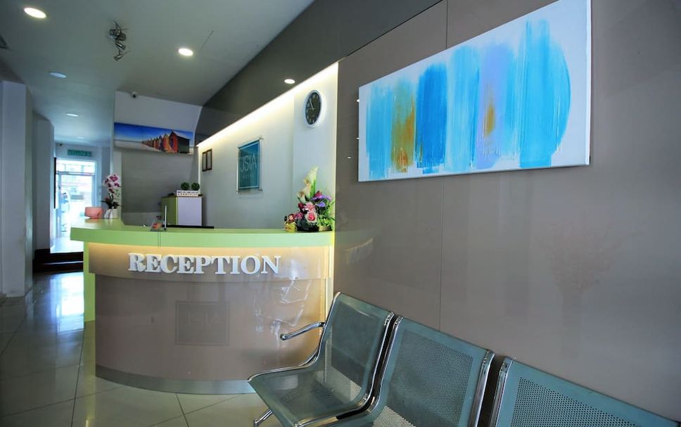 フロントデスク 写真