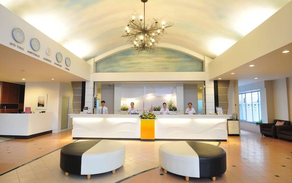 フロントデスク 写真