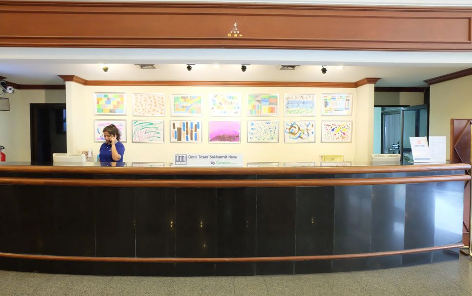 フロントデスク 写真