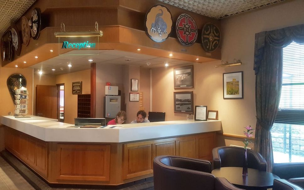 フロントデスク 写真