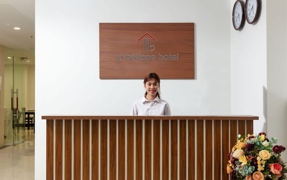 フロントデスク 写真