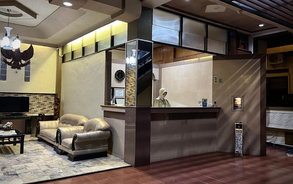 フロントデスク 写真