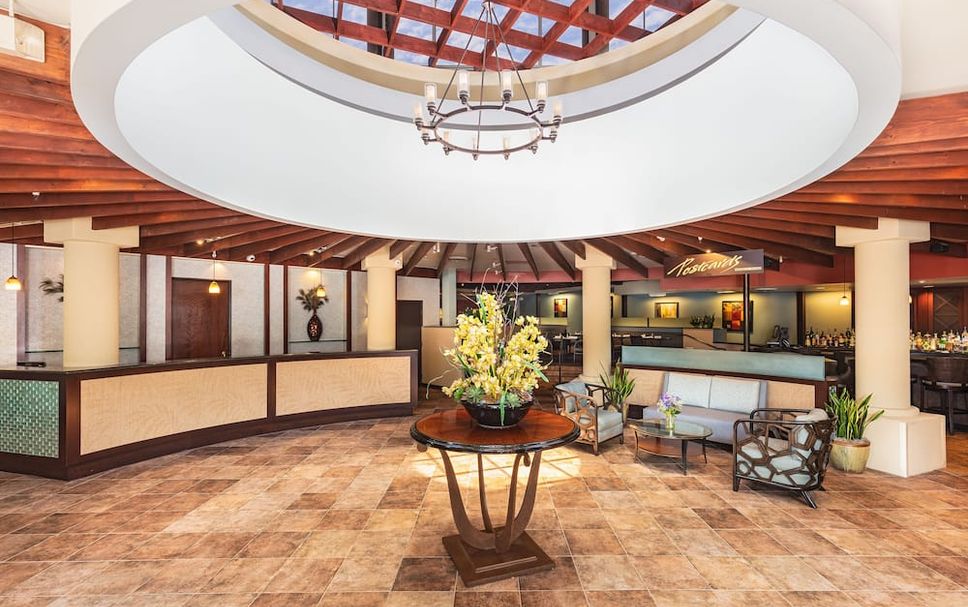 フロントデスク 写真