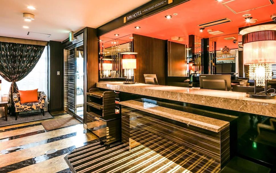 フロントデスク 写真