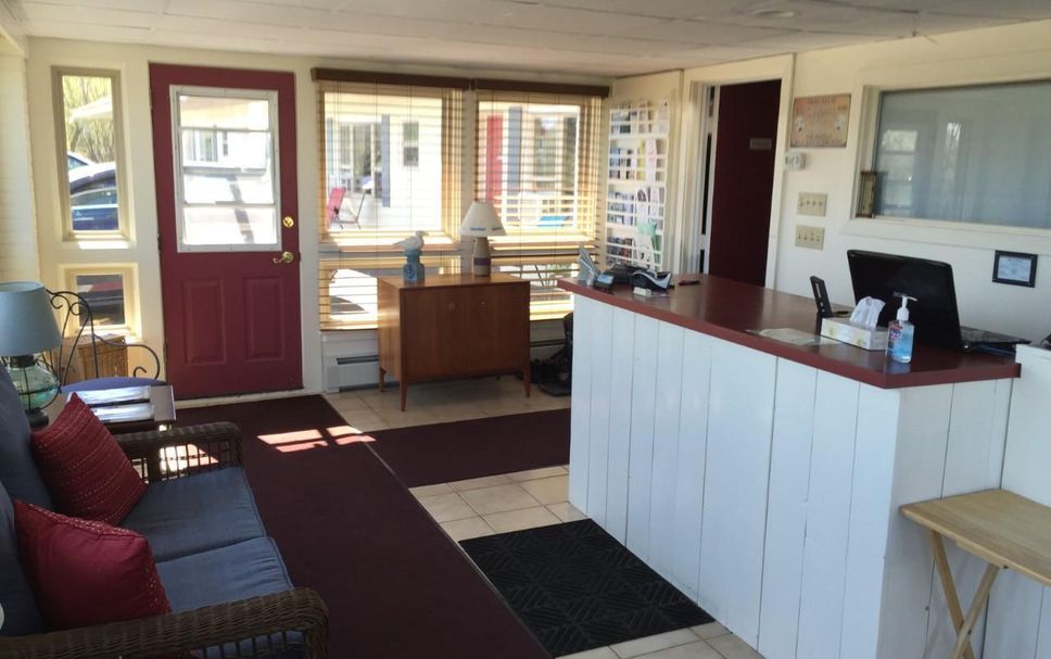 フロントデスク 写真