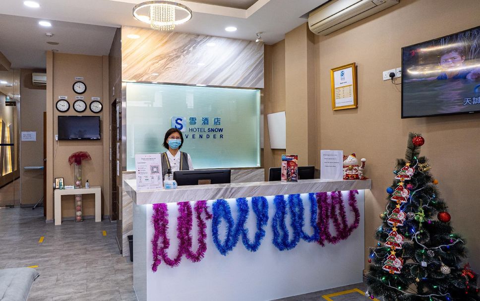 フロントデスク 写真