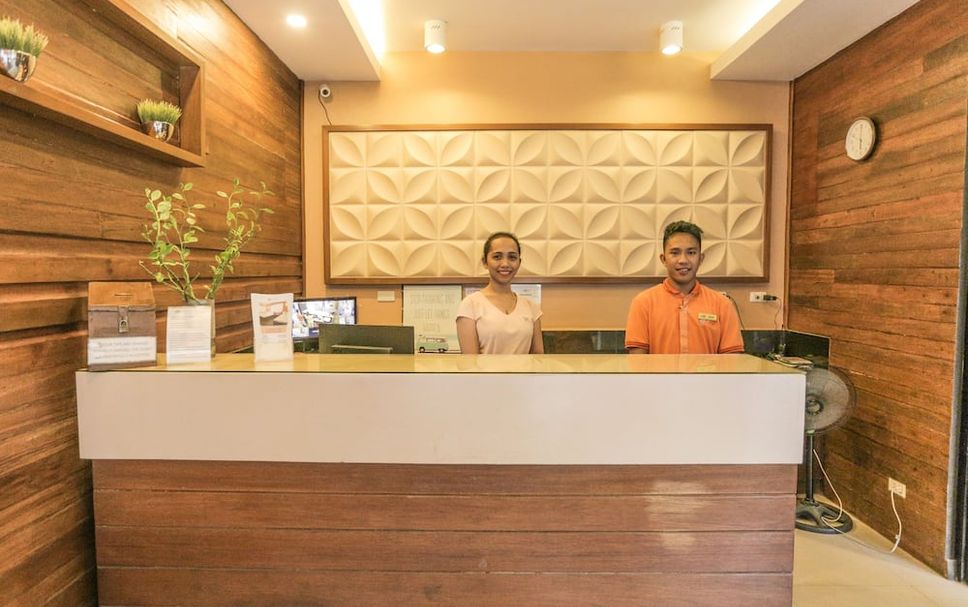 フロントデスク 写真