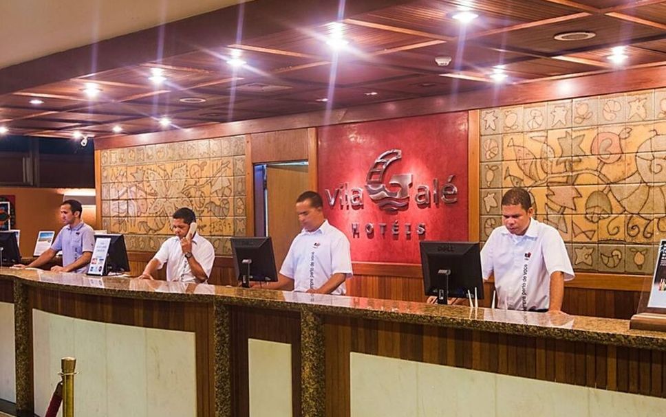 フロントデスク 写真