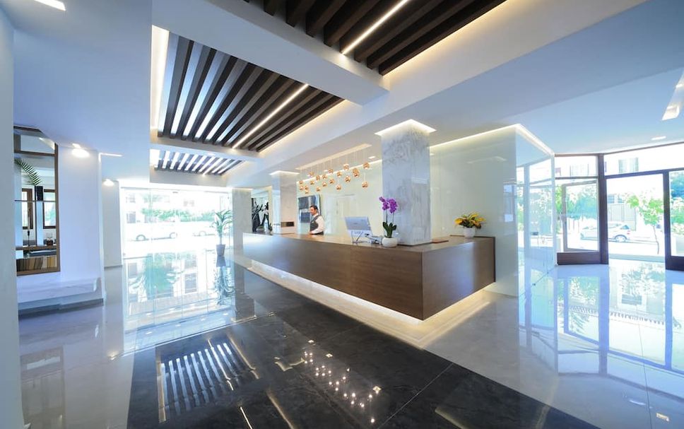 フロントデスク 写真