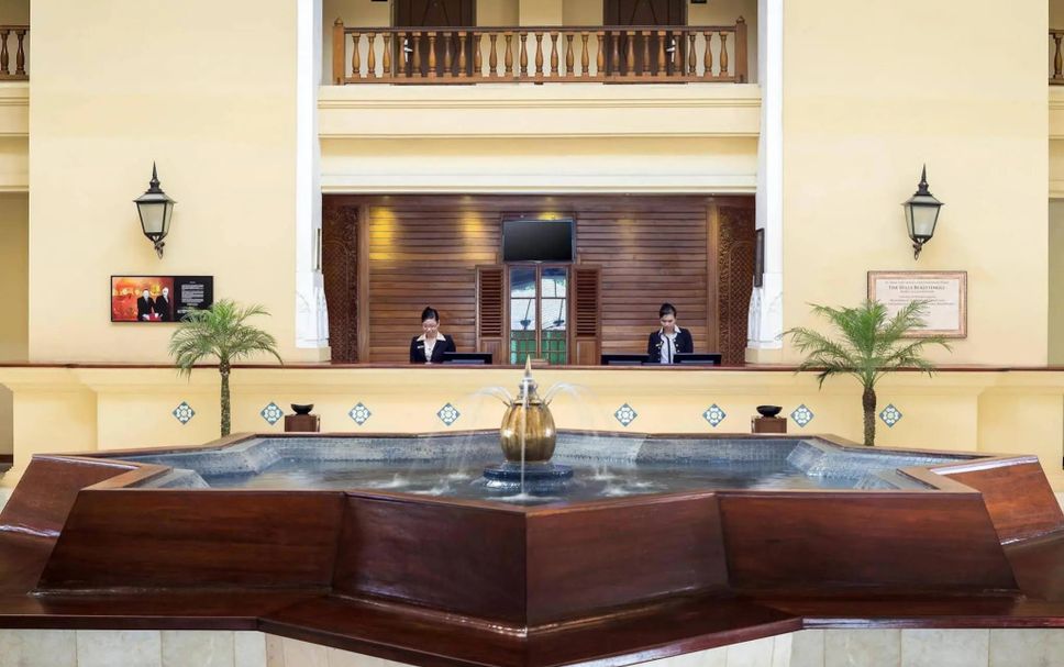 フロントデスク 写真