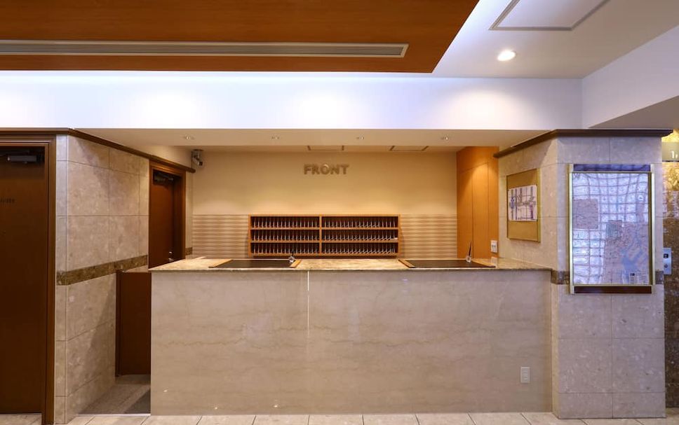 フロントデスク 写真