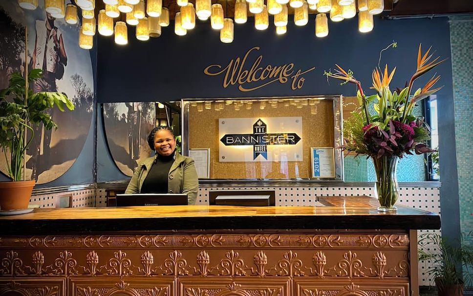 フロントデスク 写真