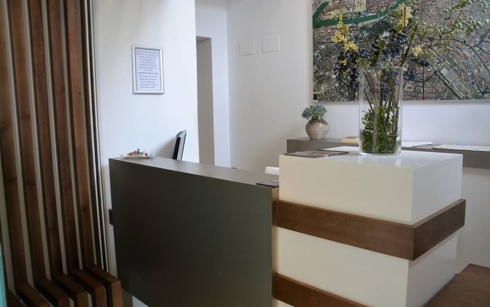 フロントデスク 写真