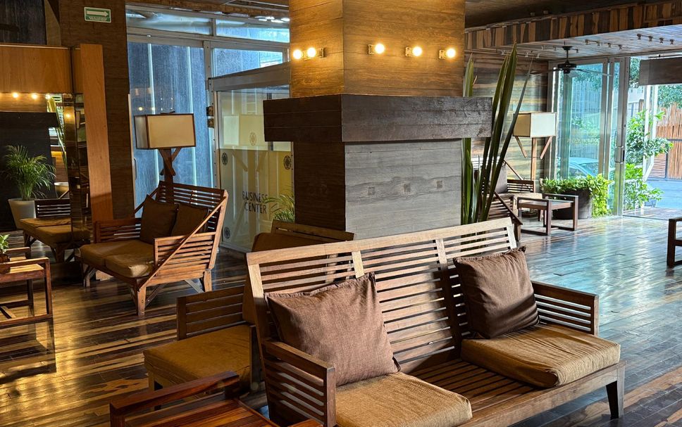 フロントデスク 写真