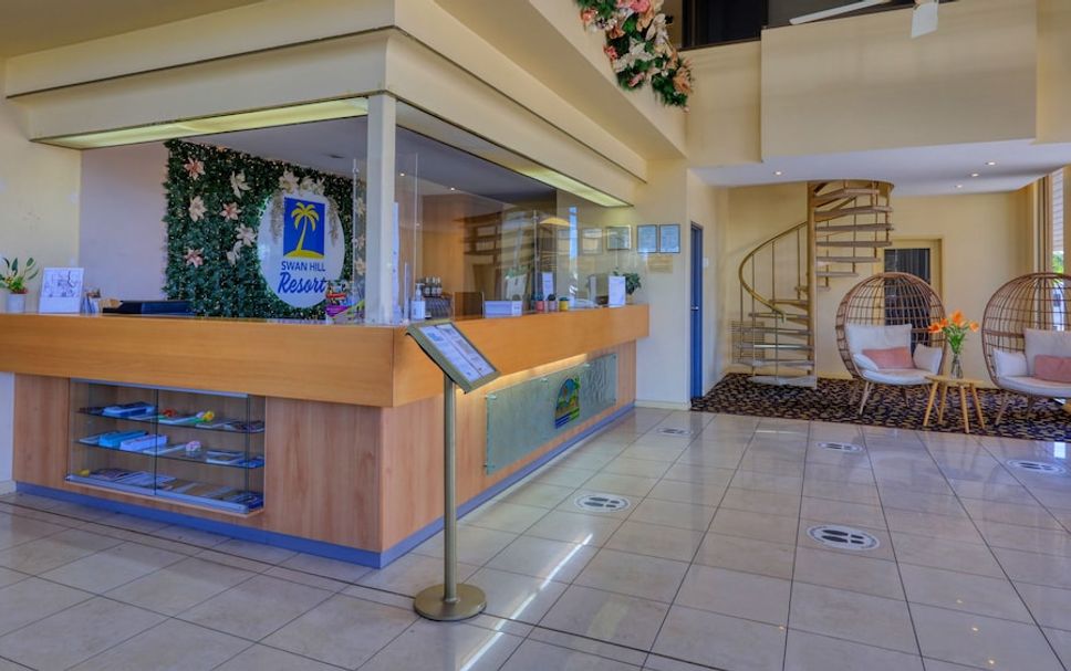 フロントデスク 写真