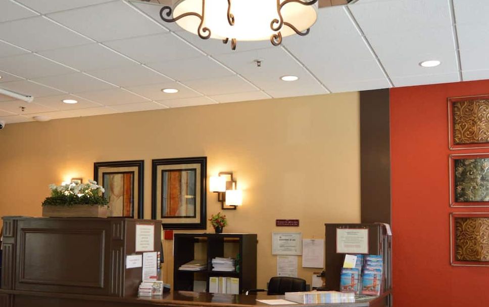 フロントデスク 写真