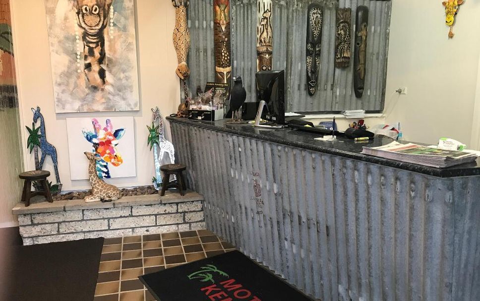 フロントデスク 写真