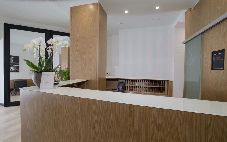 フロントデスク 写真