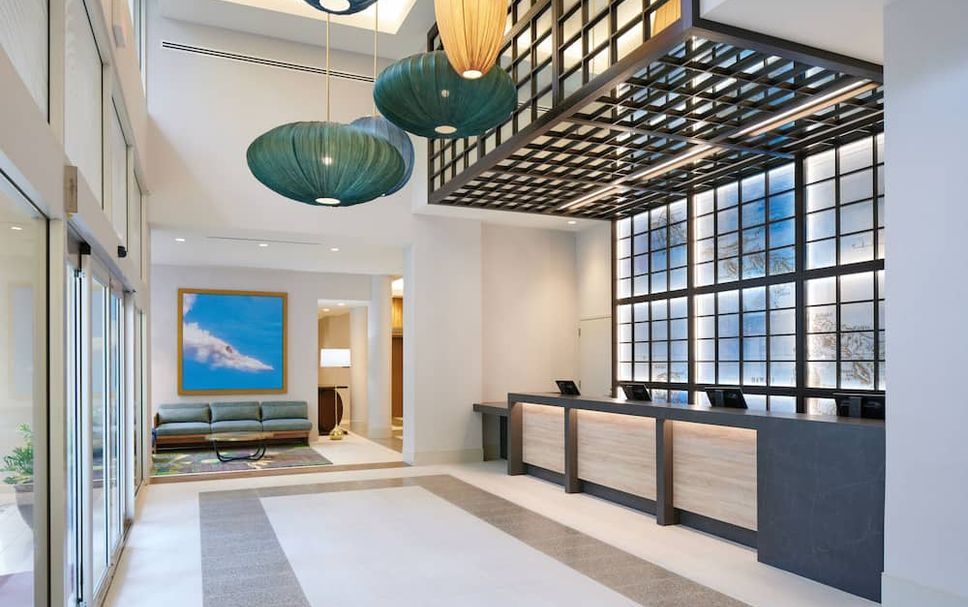 フロントデスク 写真