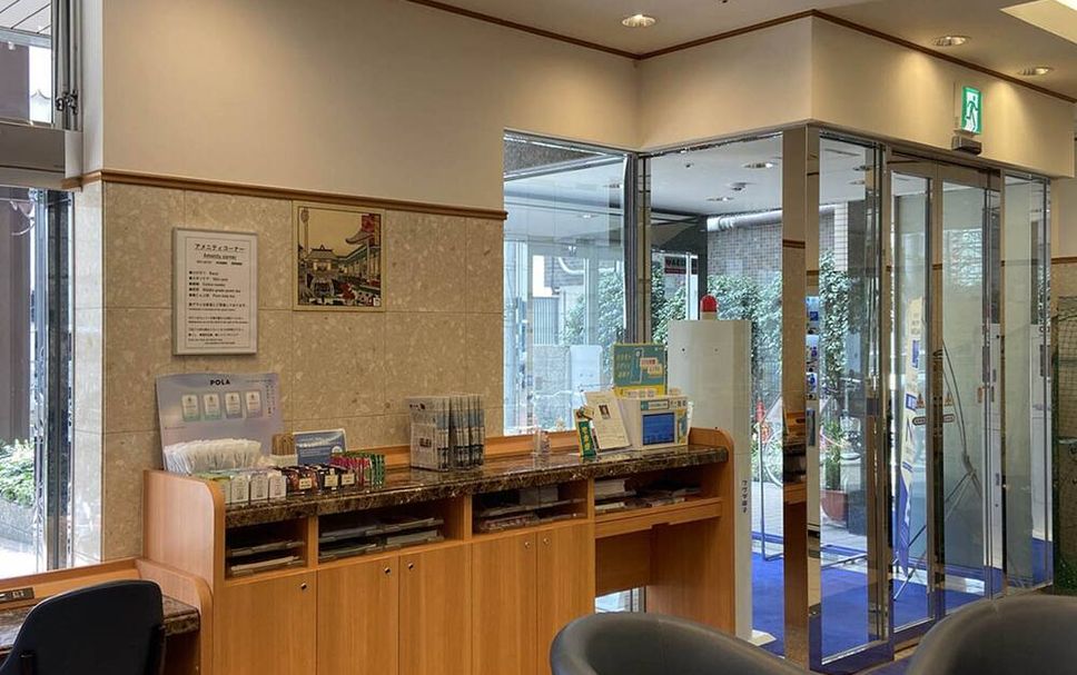 フロントデスク 写真