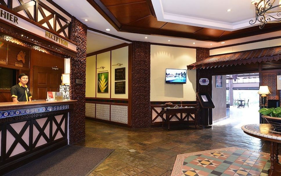 フロントデスク 写真