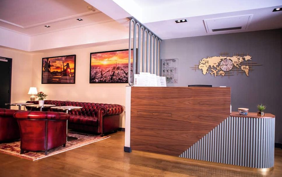 フロントデスク 写真