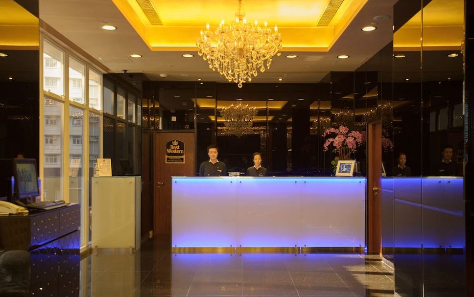 フロントデスク 写真