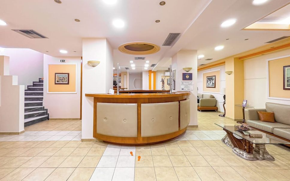 フロントデスク 写真