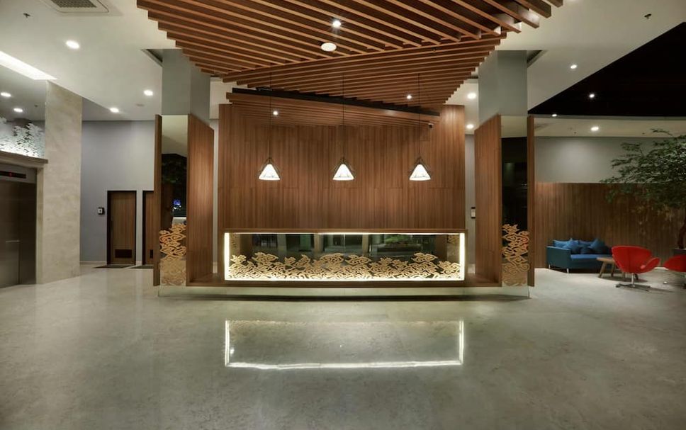 フロントデスク 写真