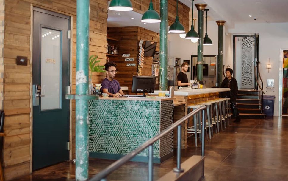 フロントデスク 写真