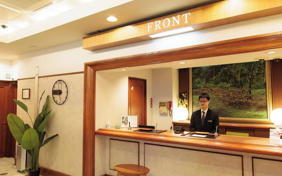 フロントデスク 写真