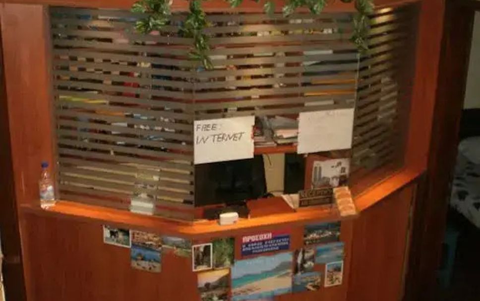 フロントデスク 写真