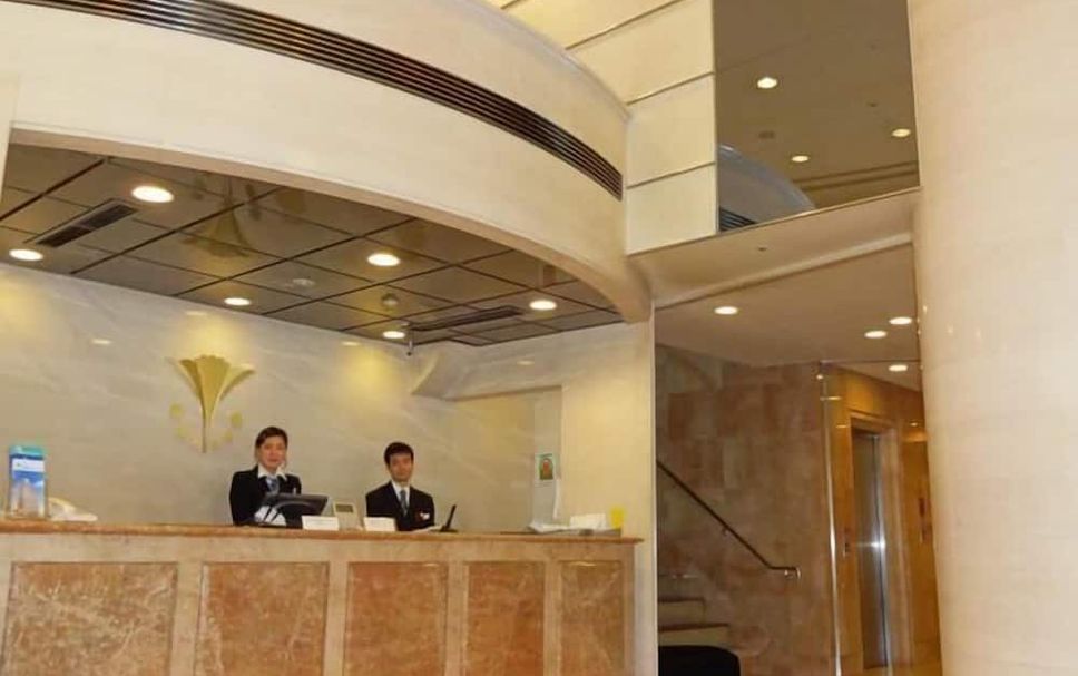 フロントデスク 写真