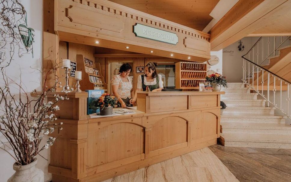 フロントデスク 写真