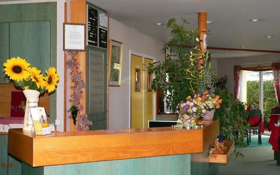 フロントデスク 写真