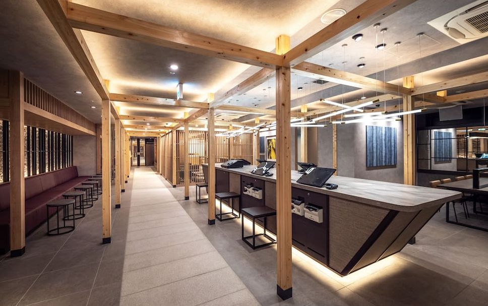 フロントデスク 写真