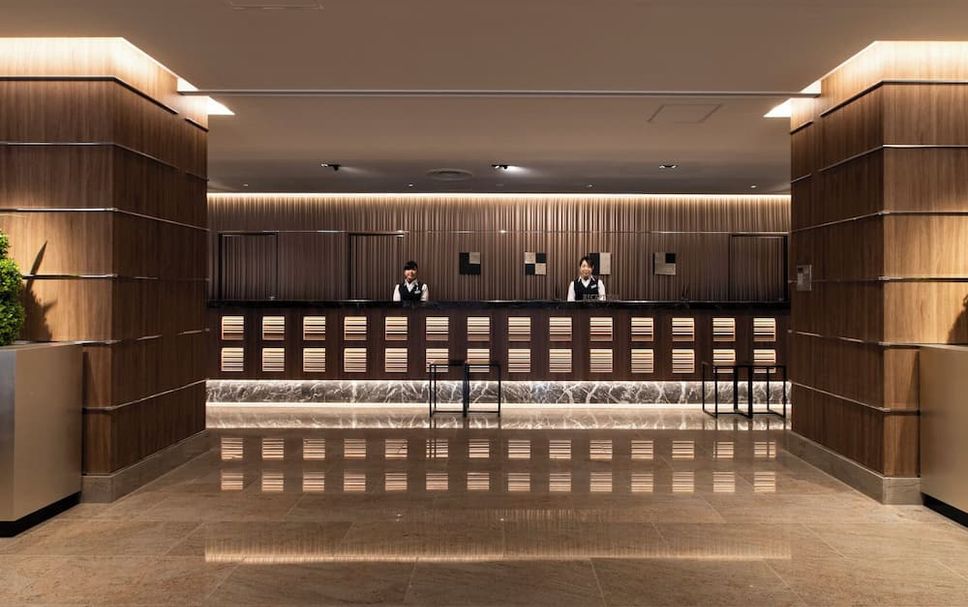 フロントデスク 写真